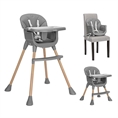 Baby high chair VANILLA 3in1 GREY